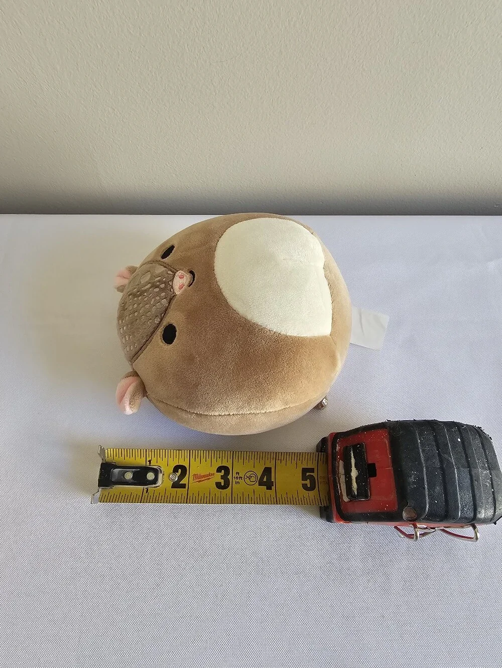 Squishmallows Brown and Cream Hamster Plush